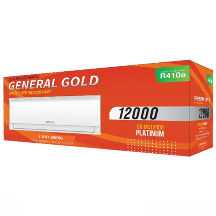 کولر گازی 12 هزار جنرال گلد مدل GG-MS12000 PLATINUM