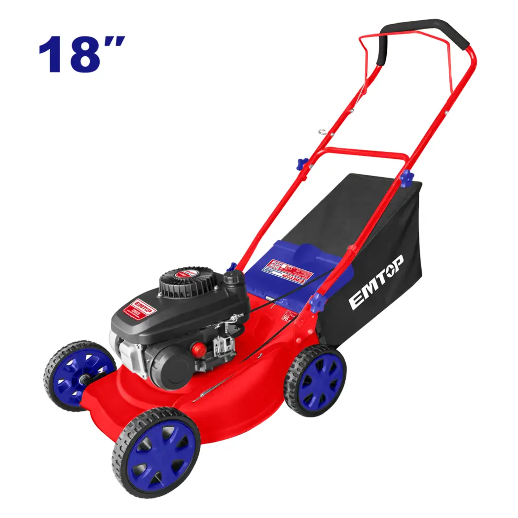 چمن زن بنزینی 46 سانتی متر 4 اسب EMTOP با موتور زونگشن مدل EGLMM181410