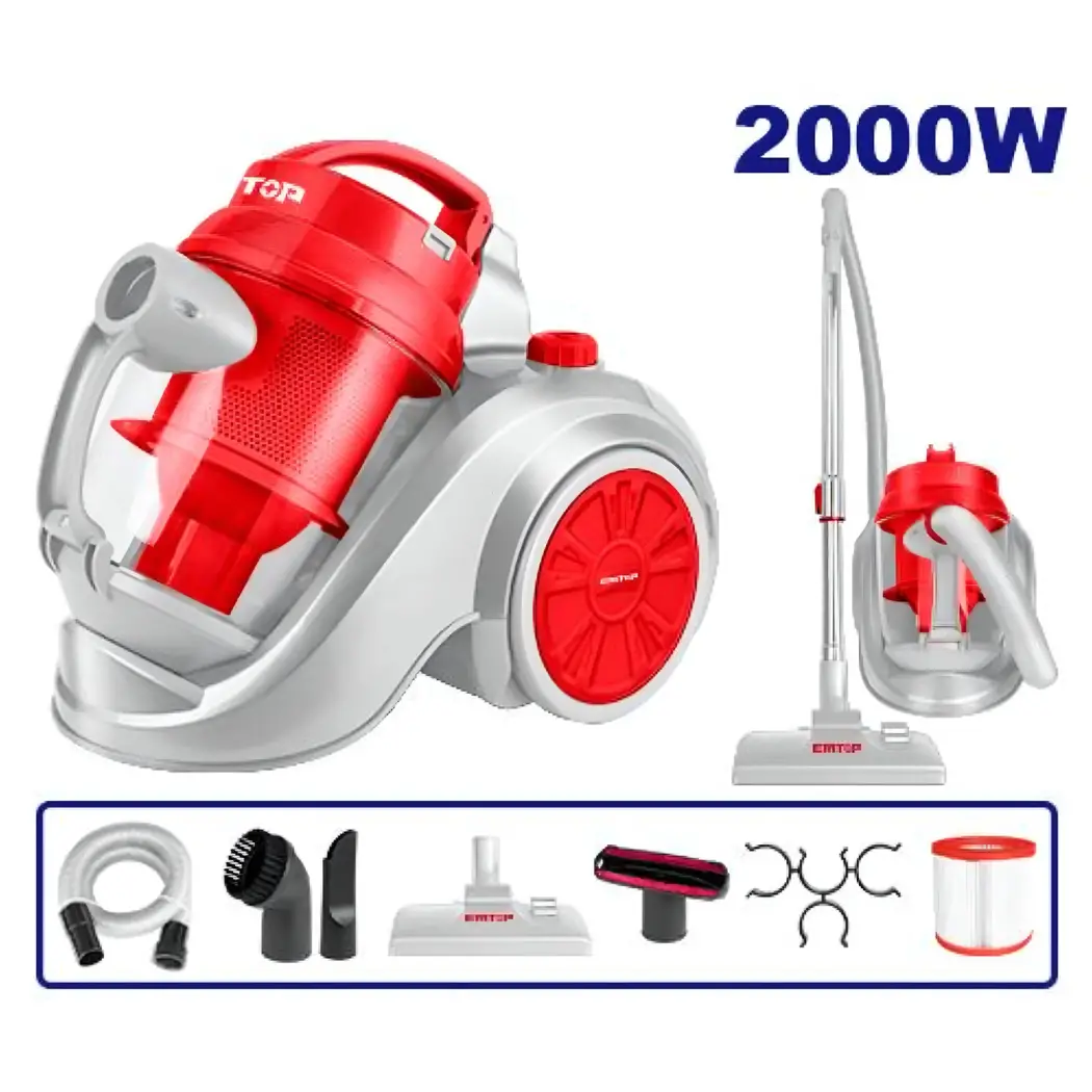 جاروبرقی 2000 وات Emtop مدل EVCR20258