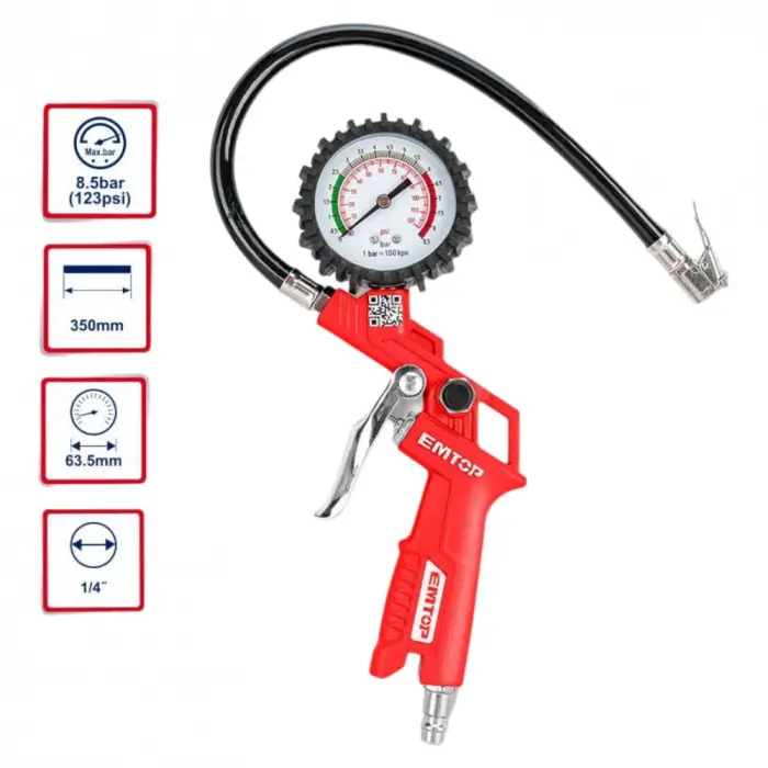 درجه باد ساعتی Emtop مدل EASGT8501