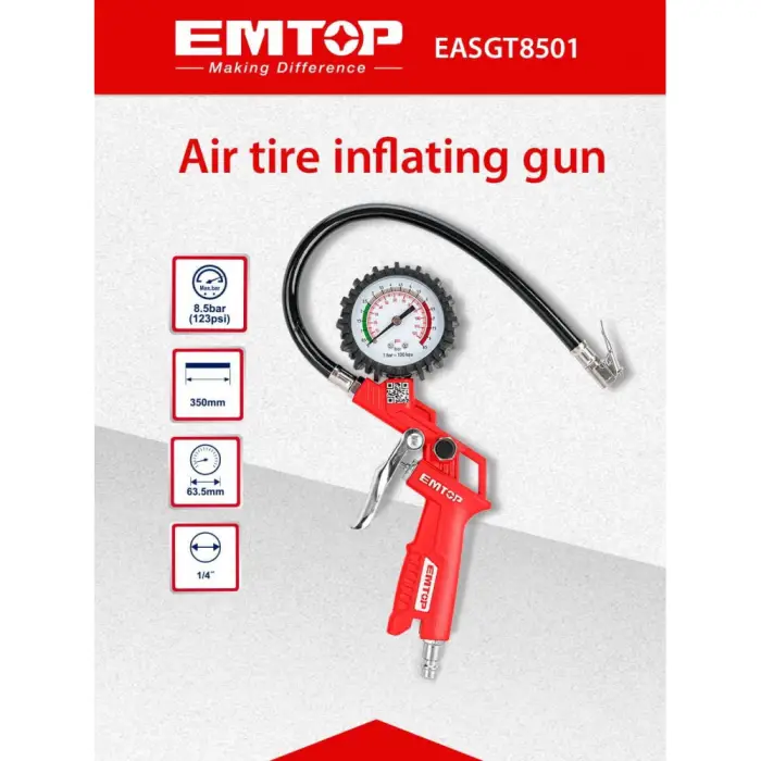 درجه باد ساعتی Emtop مدل EASGT8501