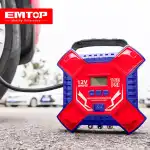 کمپرسور باد فندکی خودرو Emtop 12V مدل EAAC3502