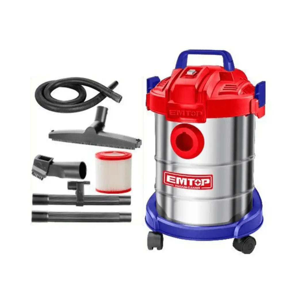 جاروبرقی خشک و تر صنعتی Emtop مدل EVCR0801