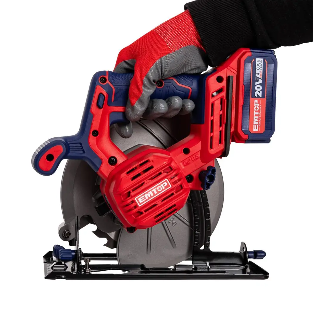 اره گردبر 185 میلی متر براش لس Emtop مدل ELCS18511