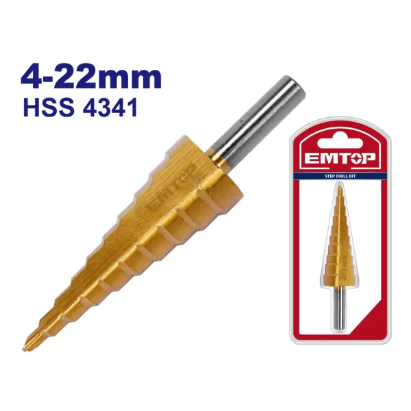 مته کاجی 4-22 میلی‌متری Emtop مدل ESDL42203