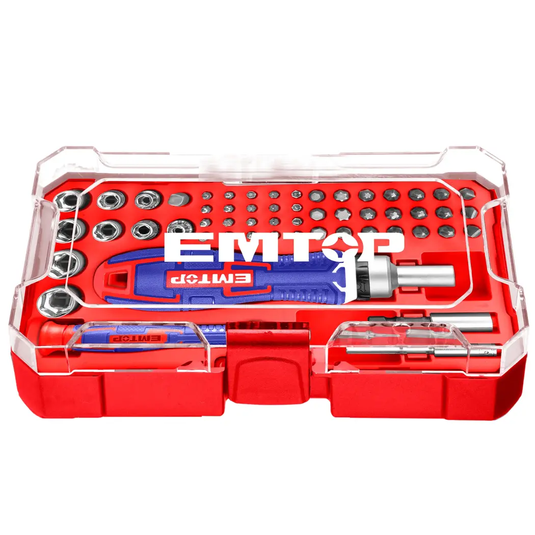 ست 55 تکه سری پیچ‌گوشتی امتاپ مدل EBST05502