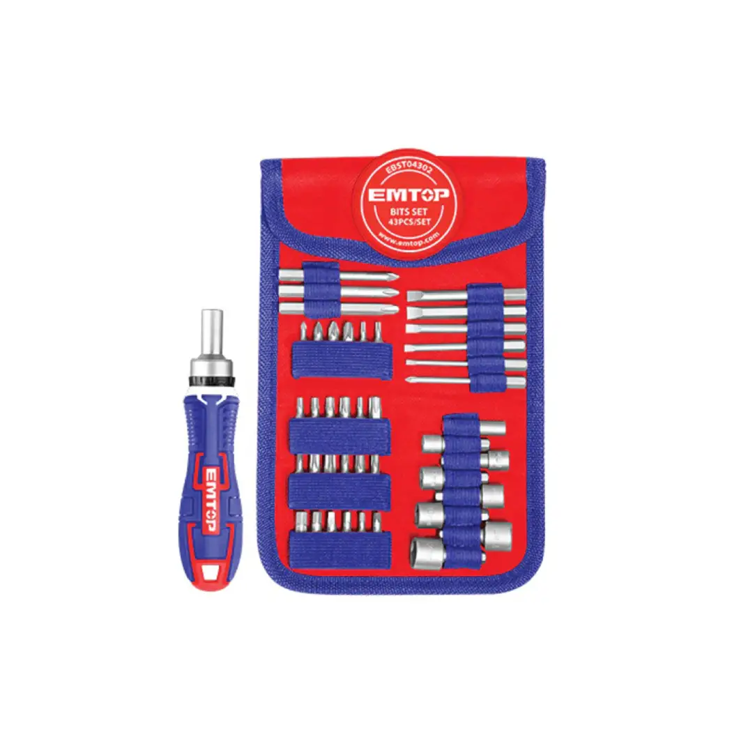 ست 43 پارچه سری پیچ‌گوشتی جغجغه ای امتاپ EBST04302