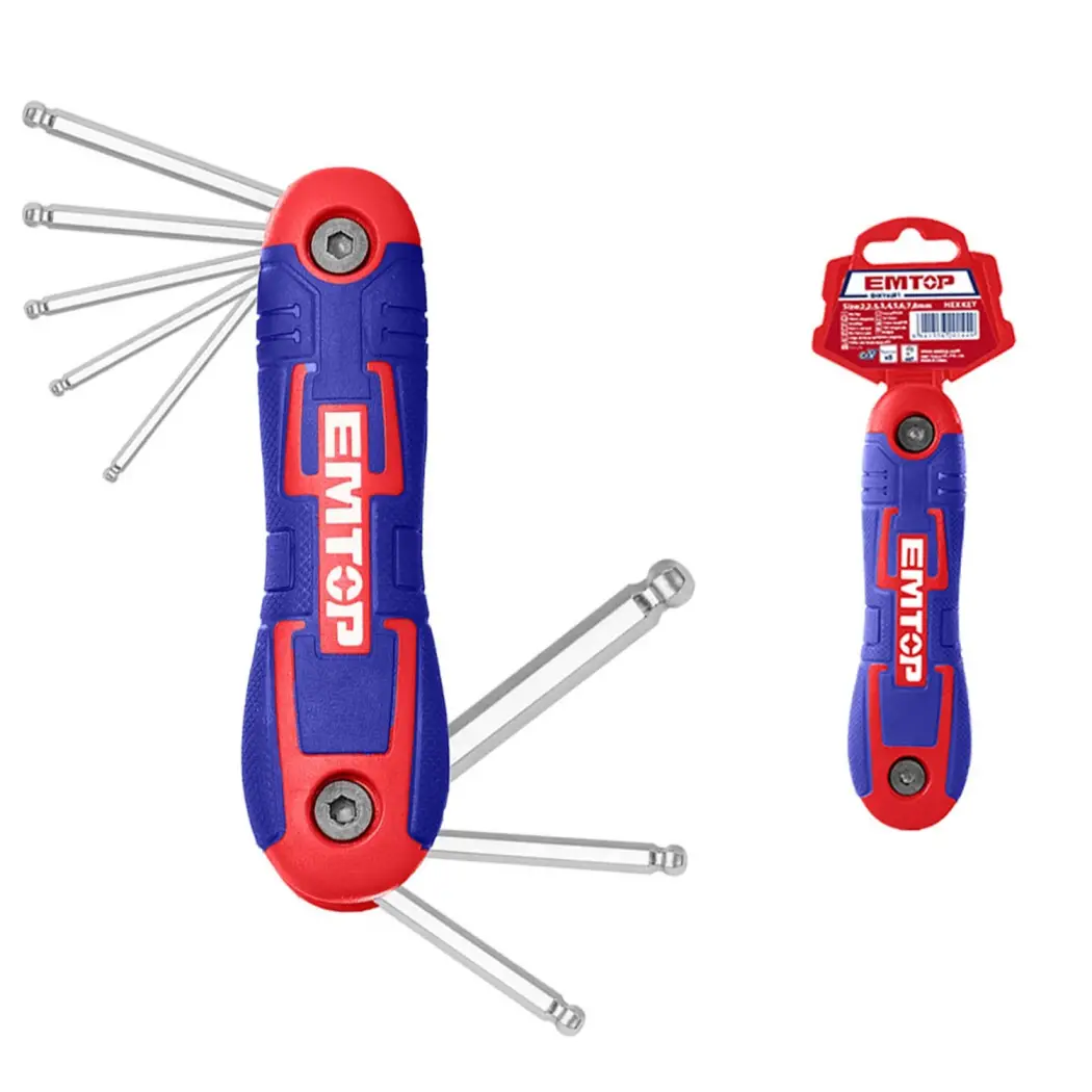 ست آچار آلن چاقویی Emtop مدل EHKY4082