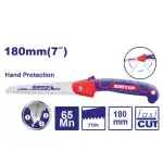 اره درخت بر دستی تاشو 180 میلی متر 7 اینچ Emtop مدل EHASF1801