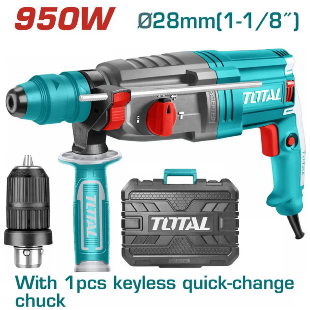 بتن کن 3 کاره 950 توتال مدل TH309288-2