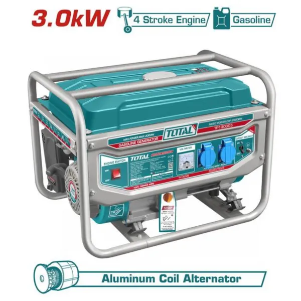 موتور برق 4 زمانه 3 کیلو وات توتال مدل TP130005-1