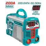 اینورتر جوشکاری 200 آمپر با تکنولوژی IGBT صنعتی TOTAL مدل TW220069