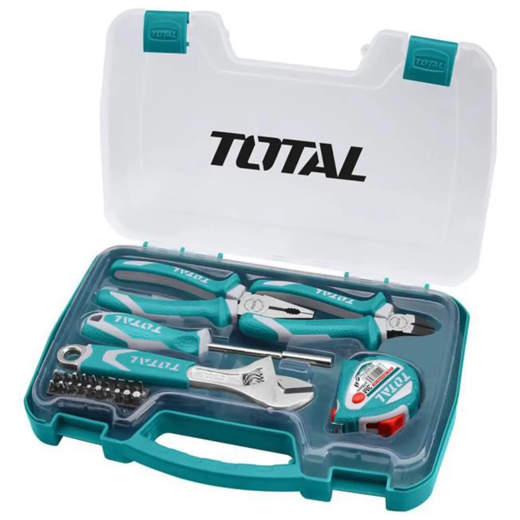 ست ابزار دستی 25 پارچه صنعتی Total مدل THKTHP90256