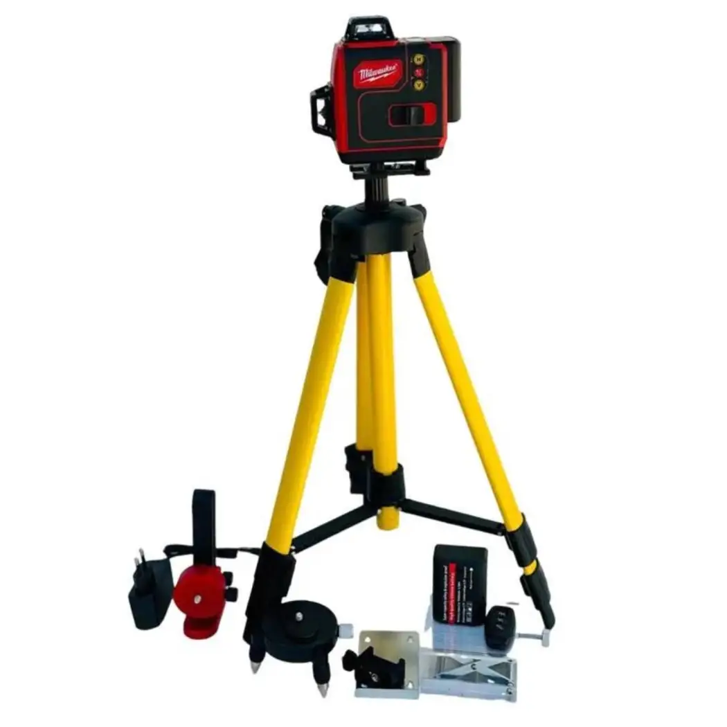 تراز لیزری 4 بعدی Milwaukee دیجیتالی