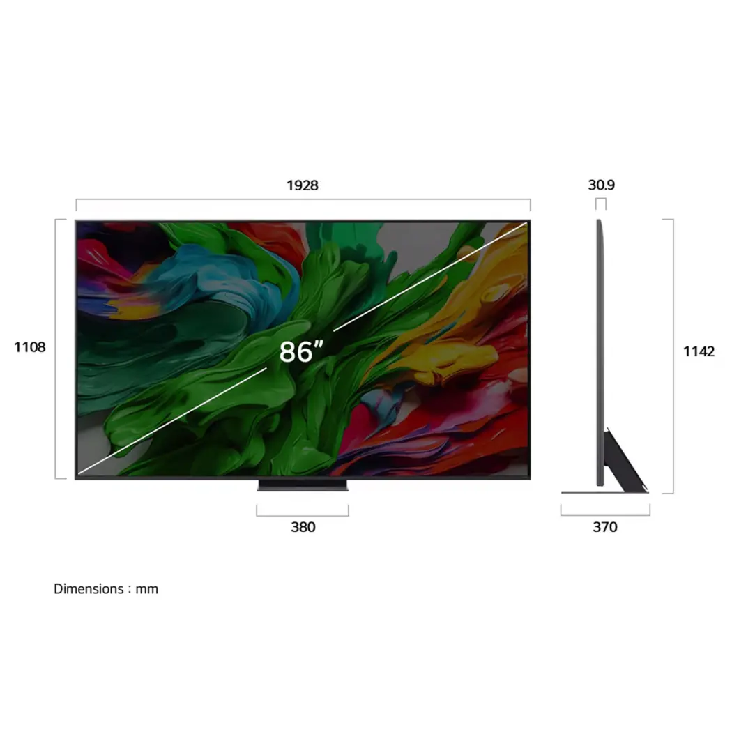 تلویزیون 86 اینج LG مدل 86QNED86A