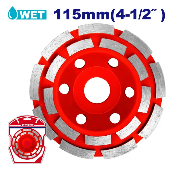 دیسک ساب الماسه کاسه‌ای دوبل امتاپ EDGH021151