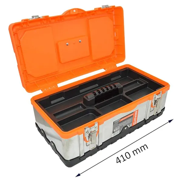 جعبه ابزار استیل ضد زنگ هاردن مدل 520226