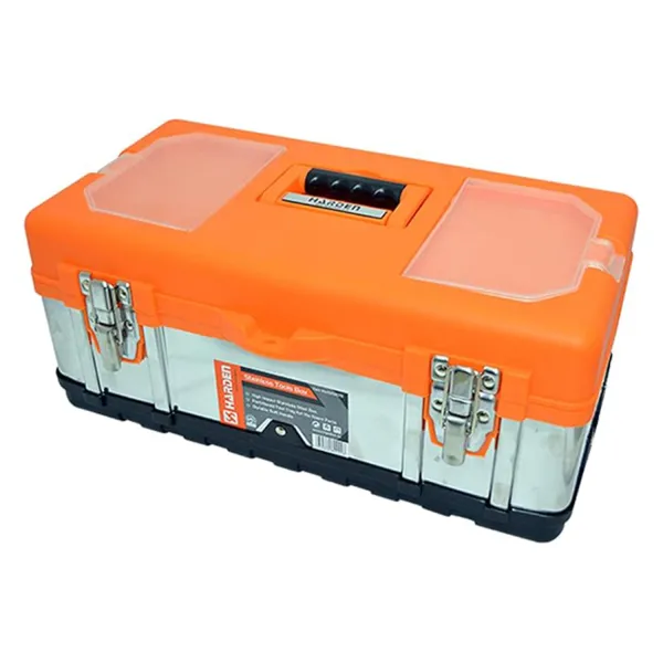 جعبه ابزار استیل ضد زنگ هاردن مدل 520226