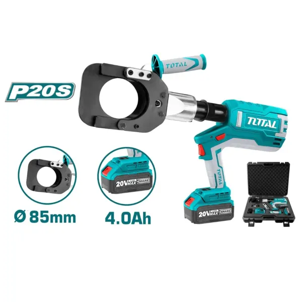 قیچی کابل بر شارژی توتال مدل TRCLI2002