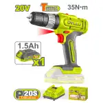 دریل شارژی چکشی 20 ولت دایلو مدل DTCDP521