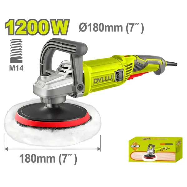 دستگاه پولیشر دایلو 1200 وات مدل DTAE1512001