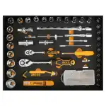 ست ابزار دستی 147 عددی اینکو مدل HKTHP21471