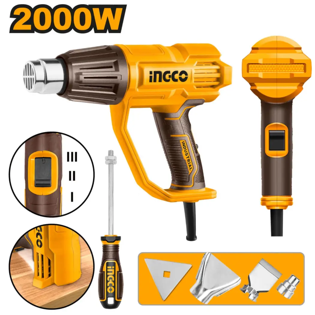 سشوار صنعتی 2000 وات اینکو مدل HG200038